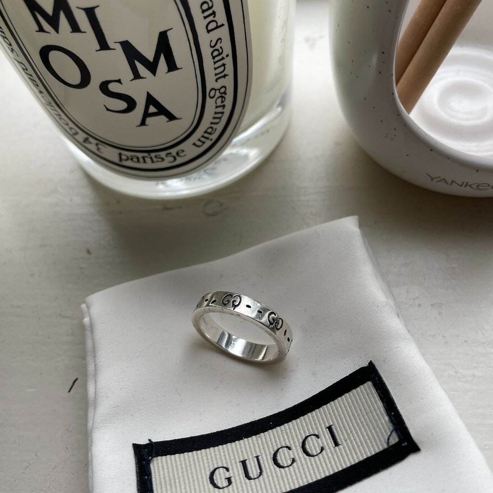Gucci Sterling Silver Ghost Ring